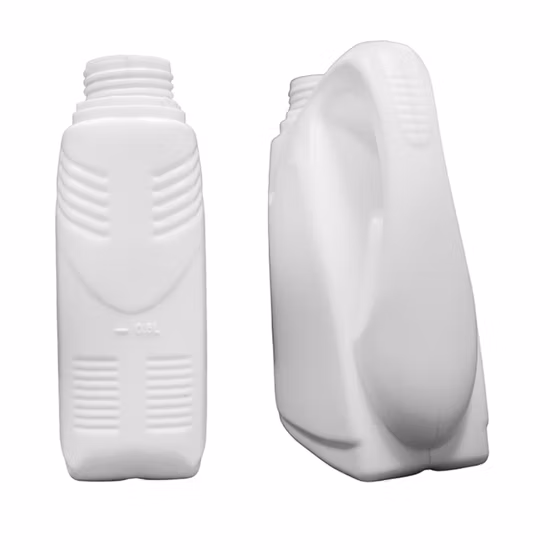 Garrafa plástica vazia personalizada do HDPE do recipiente de empacotamento do detergente líquido para a roupa de 1000ml 1L